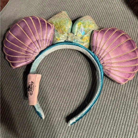 Disney Purple and Iridescent Mermaid Headband - Picture 4 of 7